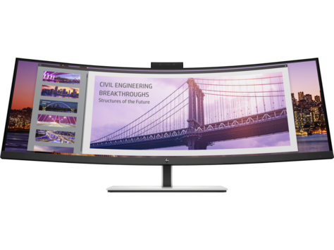 HP S430c 43,4-tommers svært bred buet skjerm