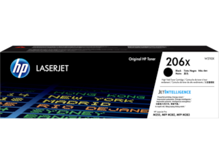 HP 206X High Yield Black Original LaserJet Toner Cartridge, W2110X