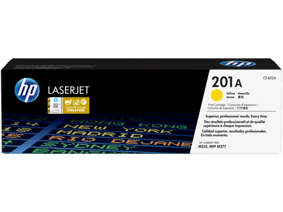 Image for HP 201A Yellow Original LaserJet Toner Cartridge from HP2BFED