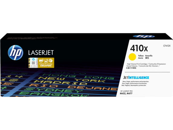 Image for HP 410X High Yield Yellow Original LaserJet Toner Cartridge from HP2BFED