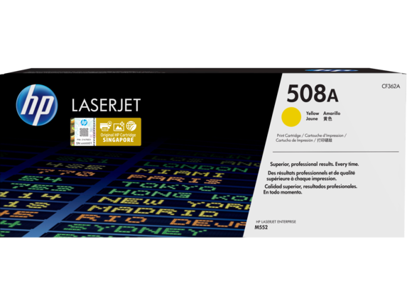 Image for HP 508A Yellow Original LaserJet Toner Cartridge from HP2BFED