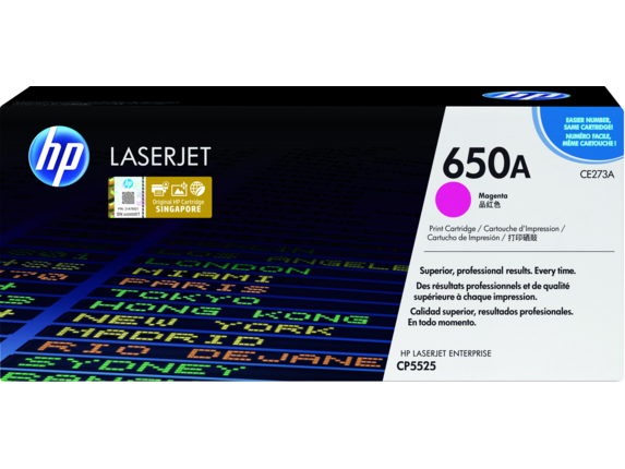 Image for HP 650A Magenta Original LaserJet Toner Cartridge from HP2BFED