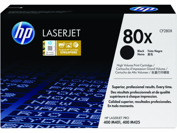 Image for HP 80X High Yield Black Original LaserJet Toner Cartridge from HP2BFED