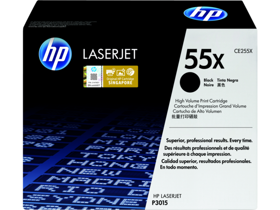 Image for HP 55X High Yield Black Original LaserJet Toner Cartridge from HP2BFED