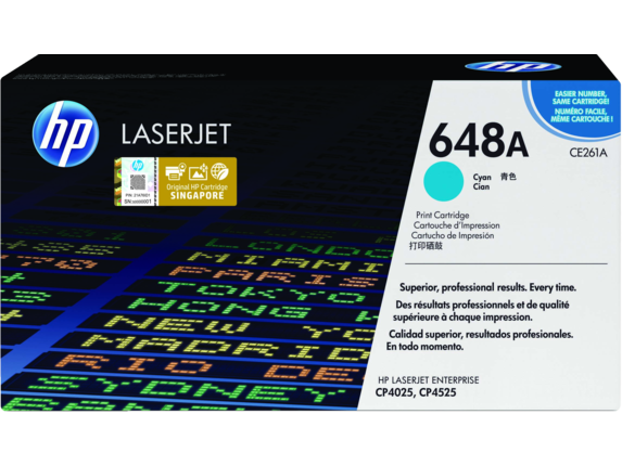 Image for HP 648A Cyan Original LaserJet Toner Cartridge from HP2BFED