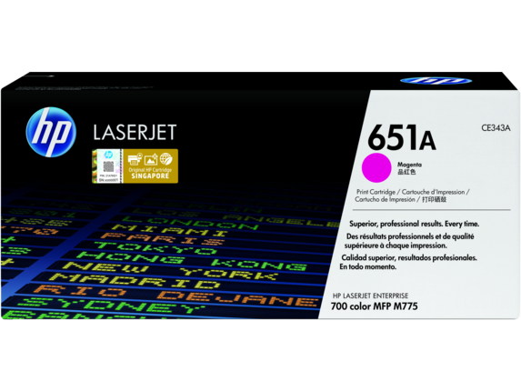 Image for HP 651A Magenta Original LaserJet Toner Cartridge from HP2BFED