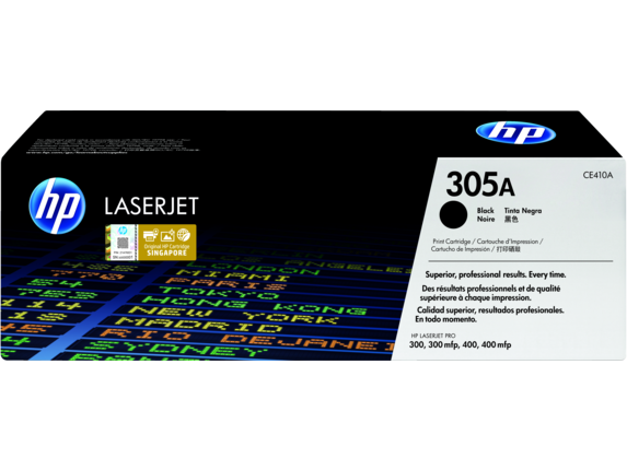 Image for HP 305A Black Original LaserJet Toner Cartridge from HP2BFED