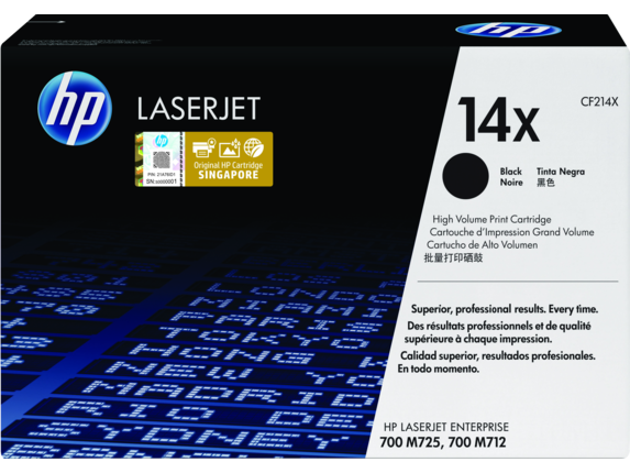 Image for HP 14X High Yield Black Original LaserJet Toner Cartridge from HP2BFED