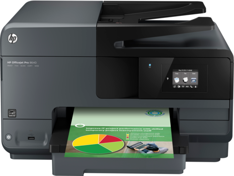 HP Officejet Pro 8640 e-All-in-One printerserie