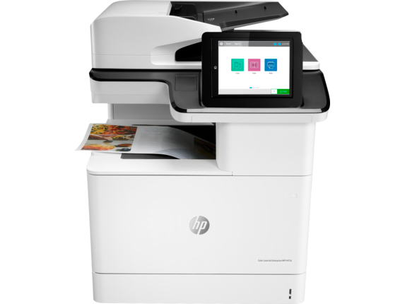 HP Printer|Color LaserJet Enterprise MFP M776dn|1024x768 LCD color graphics, smooth gesture, enabled touchscreen Display|T3U55A#BGJ