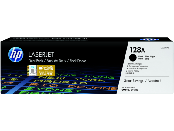 Image for HP 128A 2-pack Black Original LaserJet Toner Cartridges from HP2BFED