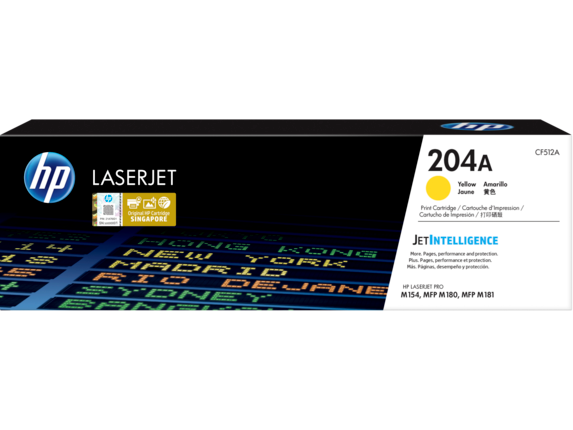 Image for HP 204A Yellow Original LaserJet Toner Cartridge from HP2BFED