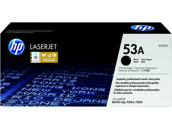 Image for HP 53A Black Original LaserJet Toner Cartridge from HP2BFED