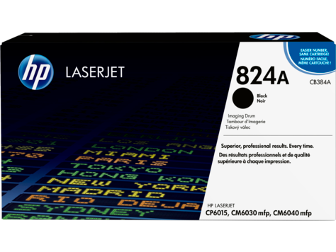 HP 824A CB384A Fekete henger (drum) Color Laserjet CP6015 / CM6030 / CM6040mfp nyomtatókhoz (23000 old.)