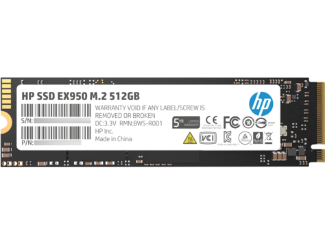 HP EX950 M.2 Solid State Drives