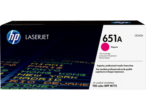 HP 651A CE343A bíbor toner / festékkazetta Color LaserJet 700 M775 (16000 old.)