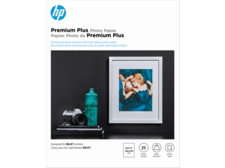 Hp CR677A Carta fotografica lucida premium plus 10 x 15cm 300gr/mq, conf.  da 25ff - OFBA srl