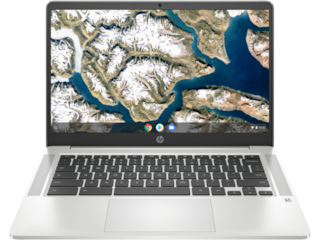 HP Chromebook 14a-na1097nr, 14", touch screen, Chrome OS™, Intel® Pentium® Silver, 4GB RAM, 64GB eMMC, HD