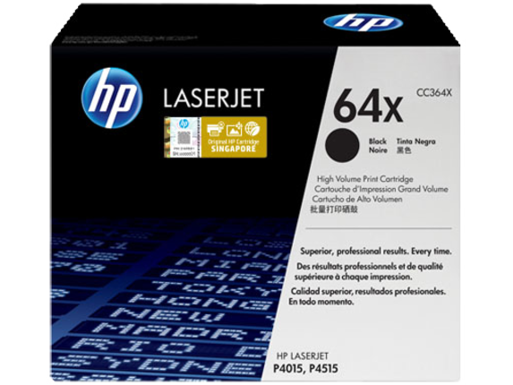 Image for HP 64X High Yield Black Original LaserJet Toner Cartridge from HP2BFED