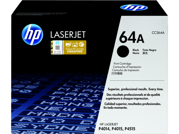 Image for HP 64A Black Original LaserJet Toner Cartridge from HP2BFED
