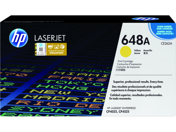 Image for HP 648A Yellow Original LaserJet Toner Cartridge from HP2BFED