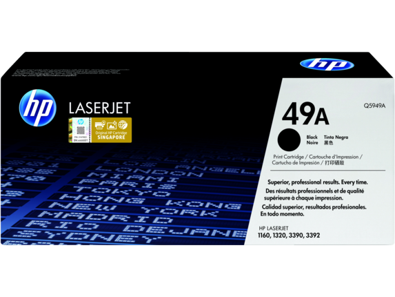 Image for HP 49A Black Original LaserJet Toner Cartridge from HP2BFED