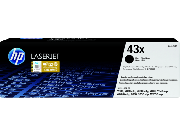 Image for HP 43X High Yield Black Original LaserJet Toner Cartridge from HP2BFED