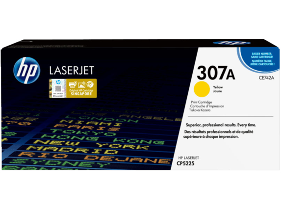 Image for HP 307A Yellow Original LaserJet Toner Cartridge from HP2BFED
