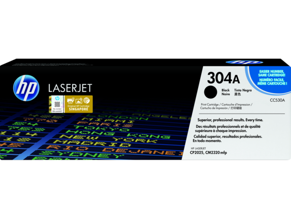 Image for HP 304A Black Original LaserJet Toner Cartridge from HP2BFED