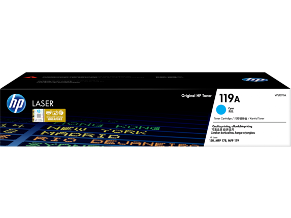 Hp 119a Cyan Original Laser Toner Cartridge Hp Philippines