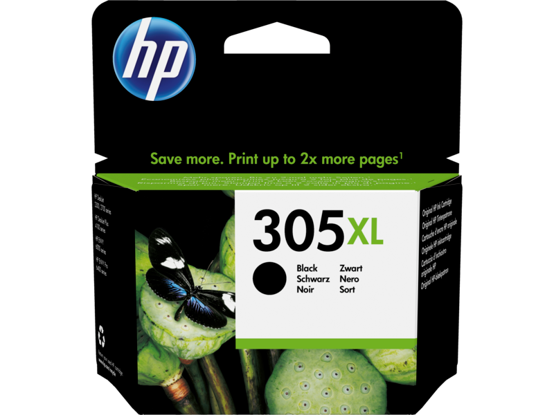 Ink Cartridges Replacement for HP 305XL, Black/Color Print Cartridges for  DeskJet Plus 4120 4122 4125 4130 4132 4133 4135 4136 4140 4152 4155 4158