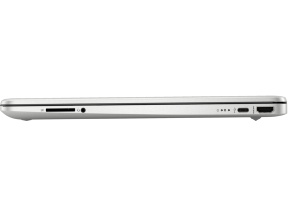 20C1 - Laptop HP 15 (15, Natural Silver, nonODD, nonFPR) Left Profile