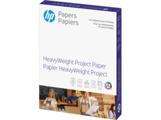 HP HeavyWeight Project Paper, Matte, 40 lb, 8.5 x 11 in. (216 x 279 mm), 250 sheets Z4R14A