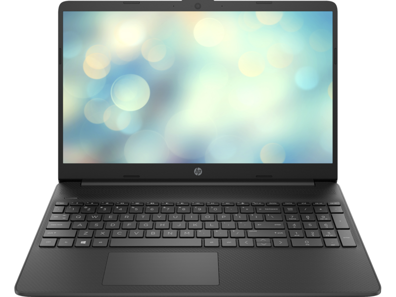 20C1 - HP 15 Laptop PC (15, Jet Black, T, HD Cam, nonODD, nonFPR) FreeDos, Center Facing