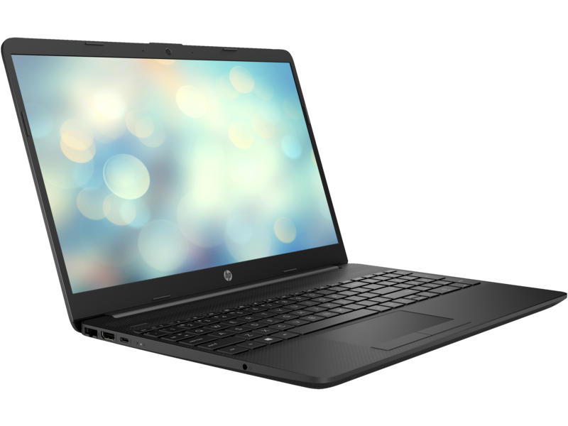 20C1 - HP 15 Laptop PC (15, Jet Black, NT, HD Cam, nonODD, nonFPR) FreeDos, Right Facing