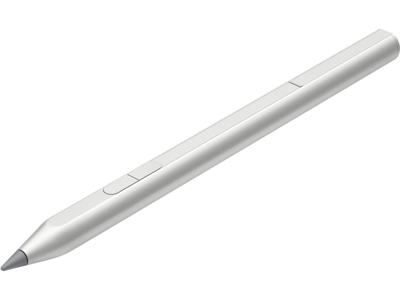 20C1 - HP Rechargeable MPP 2.0 Tilt Pen (Natural Silver) Left Facing