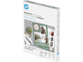 HP Enhanced Business Paper, Matte, 40 lb, 8.5 x 11 in. (216 x 279 mm), 150 sheets 9ZE20A