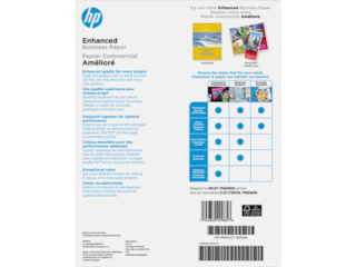 HP Enhanced Business Paper, Matte, 40 lb, 8.5 x 11 in. (216 x 279 mm), 150 sheets 9ZE20A