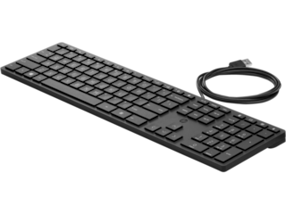 Mouse y teclado de escritorio HP 320MK con cable