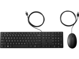 HP Wired Desktop 320MK Mouse and Keyboard