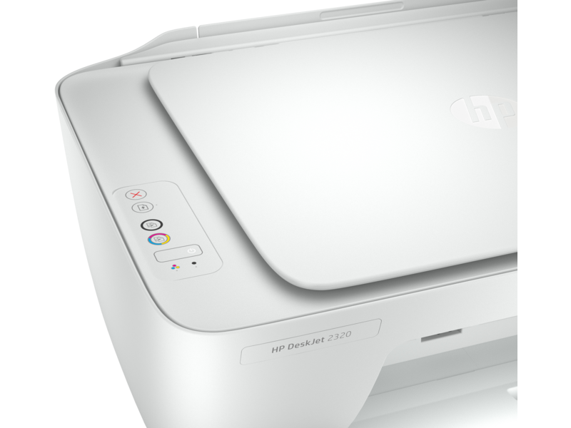 HP DeskJet 2320 Series All-in-One (OOV White) Close Up Panel