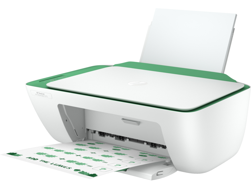 Impresora a color multifunción HP Deskjet Ink Advantage 2375 blanca y verde  100V/240V