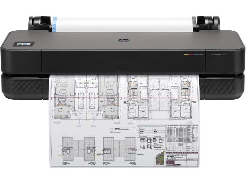 HP DesignJet T250 24in Front plot