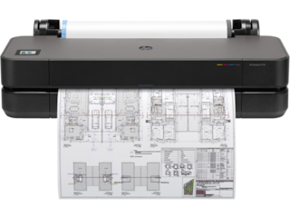 HP DesignJet T250 24-in Printer with 2-year Warranty, (5HB06H)