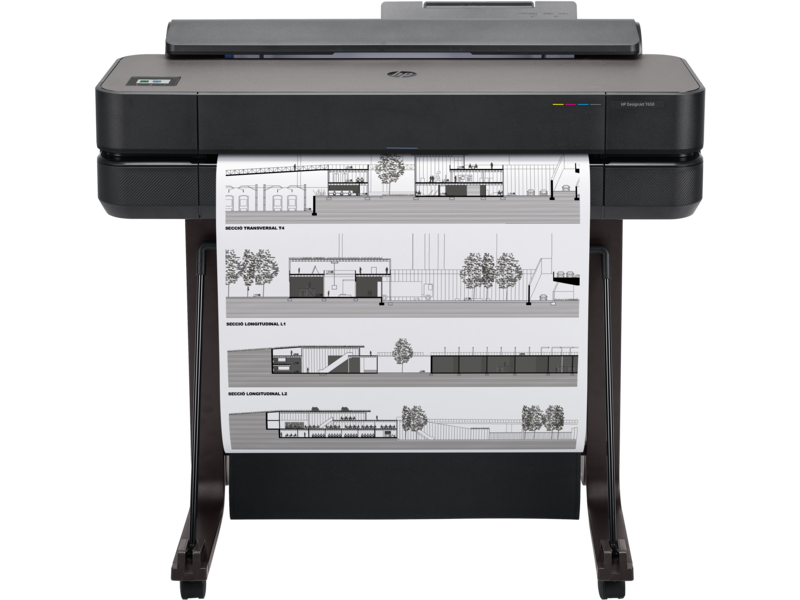 HP DesignJet T650 24in Front plot