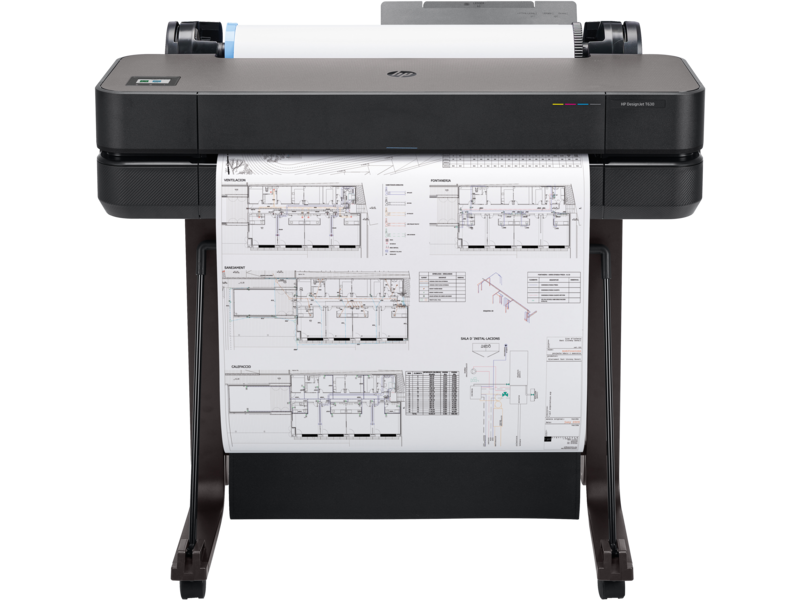 HP DesignJet T630 24in Front plot