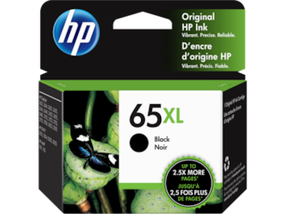 HP High Yield 65XL Black Original Ink Cartridge, N9K04AN#140