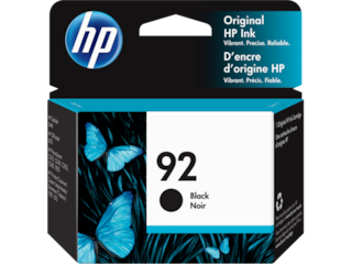 HP 92 Black Original Ink Cartridge, C9362WN#140