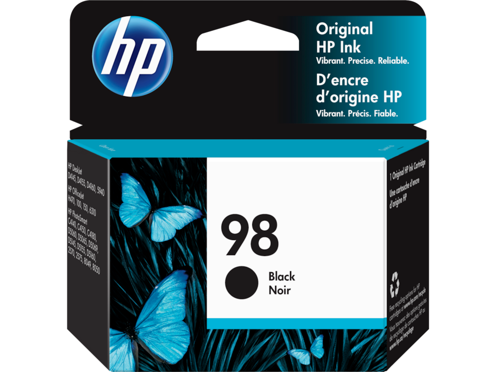 HP 98 Black Original Ink Cartridge C9364WN 140 hp-98-black-original-ink-cartridge-c9364wn-140