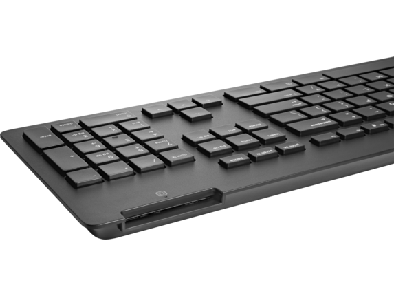 peaceful St Respond HP® Business Slim Smartcard Keyboard (Z9H48AA#ABA)